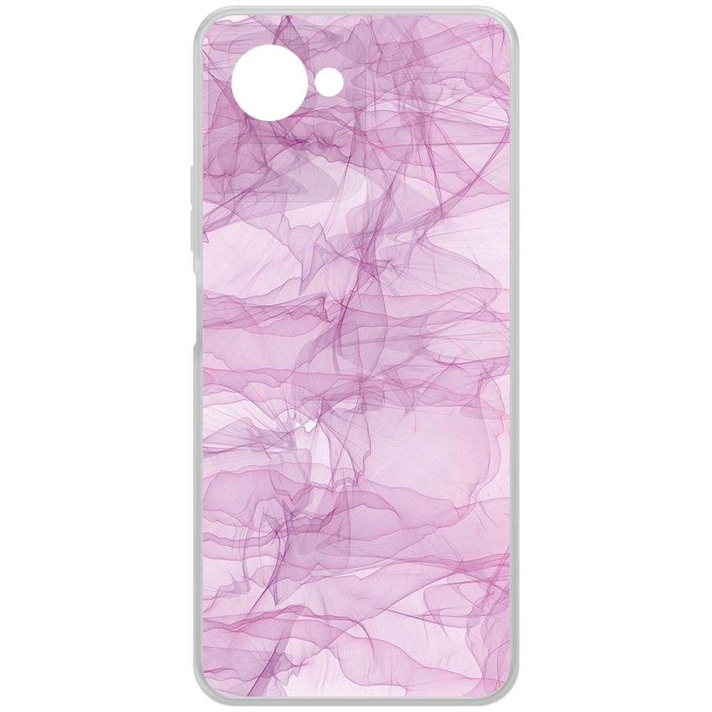 

Чехол-накладка Krutoff Clear Case Абстракт 4 для Realme C30s, Прозрачный