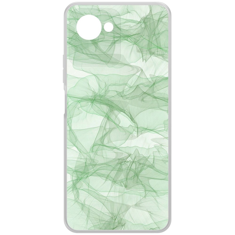 

Чехол-накладка Krutoff Clear Case Абстракт 8 для Realme C30s, Прозрачный