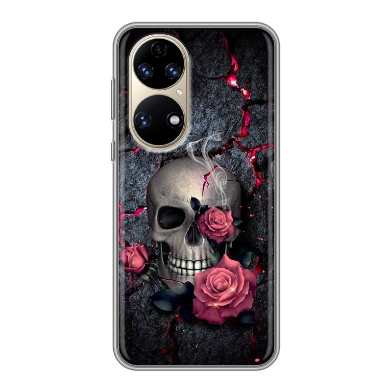 

Чехол на Хуавей П50 Про (Huawei P50 Pro) с рисунком и защитой камеры