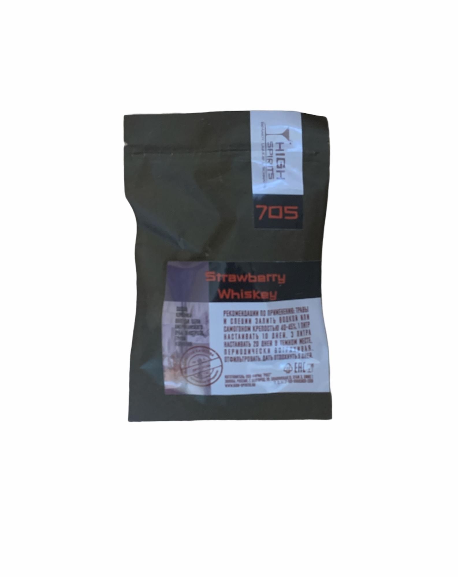 

Набор для приготовления настойки High spirits 705 strawberry whiskey 50 г