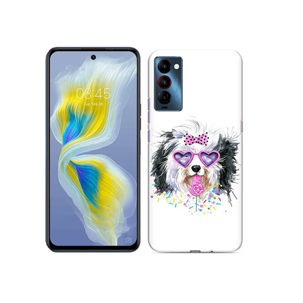 

Чехол MyPads Tocco для Tecno Camon 18 пушистик, Прозрачный, Tocco