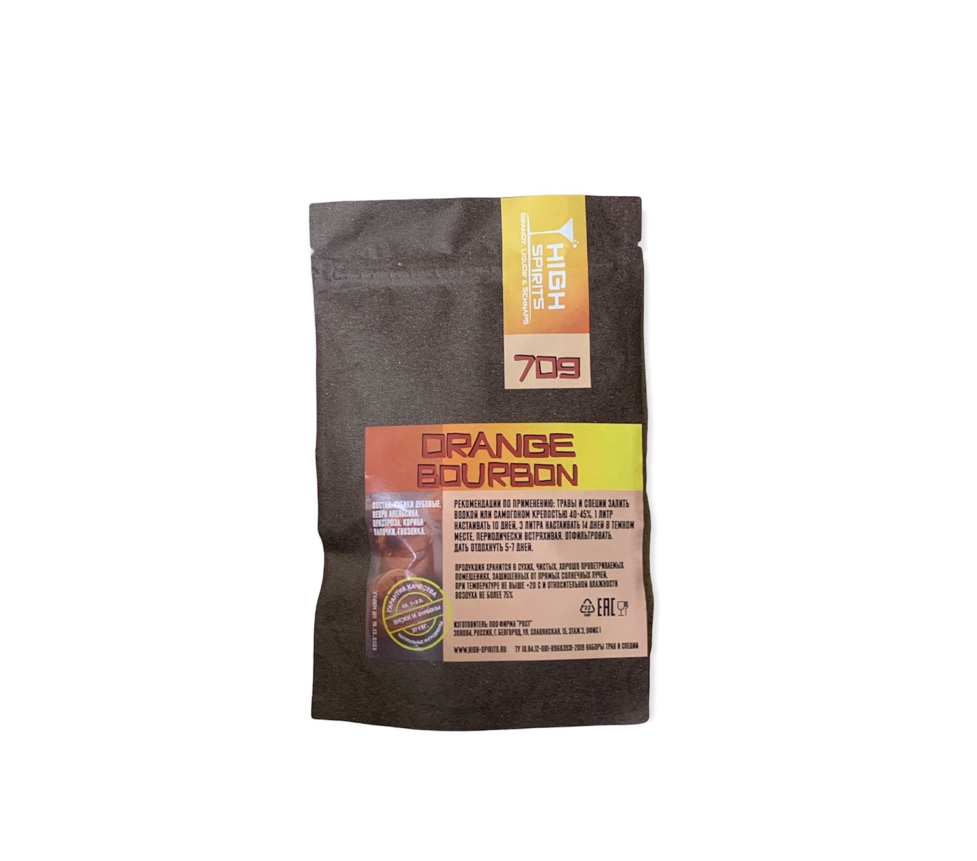 

Набор для приготовления вина BeerVingem 709-1 Orange Bourbon 37 г