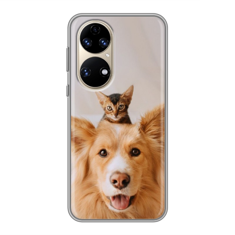 

Чехол на Хуавей П50 Про (Huawei P50 Pro) с рисунком и защитой камеры
