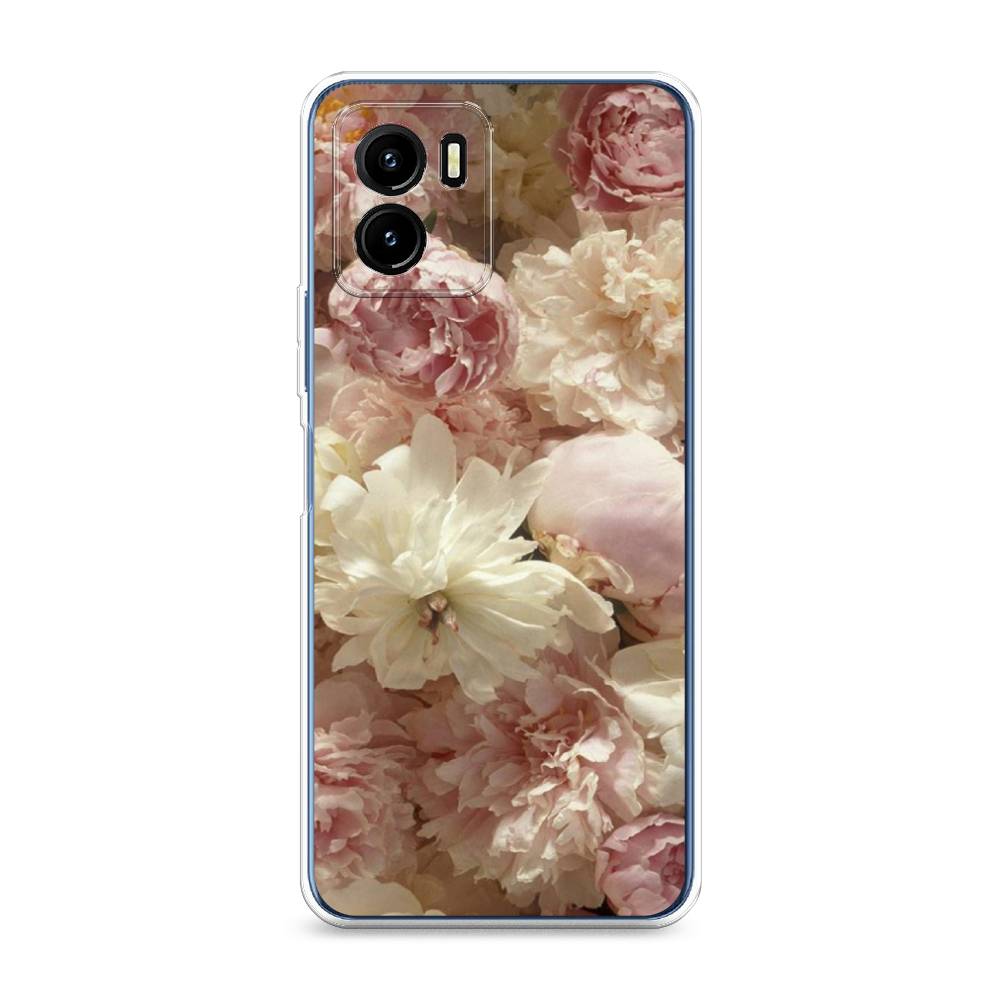 

Чехол Awog на Vivo Y15s "Пионы светлые", Разноцветный, 265650-8