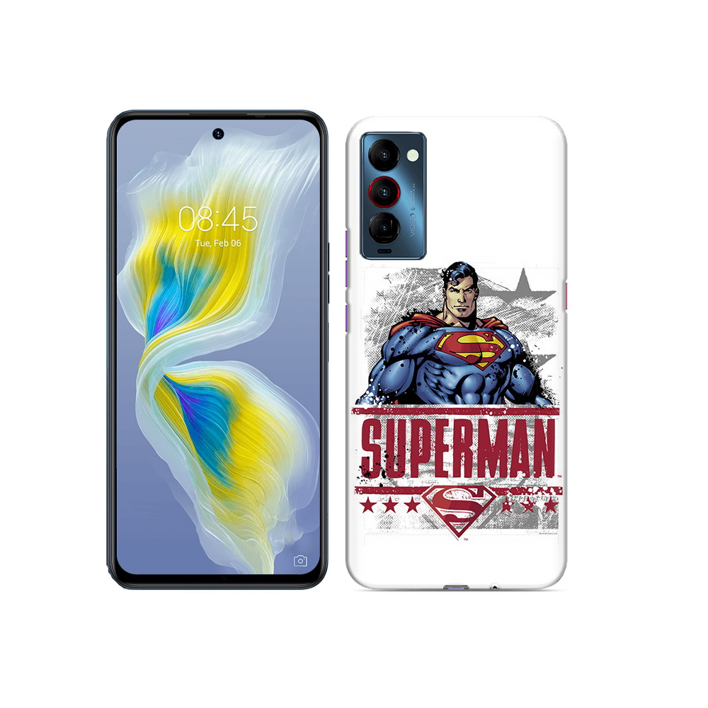 

Чехол MyPads Tocco для Tecno Camon 18 рисунок супермен, Прозрачный, Tocco