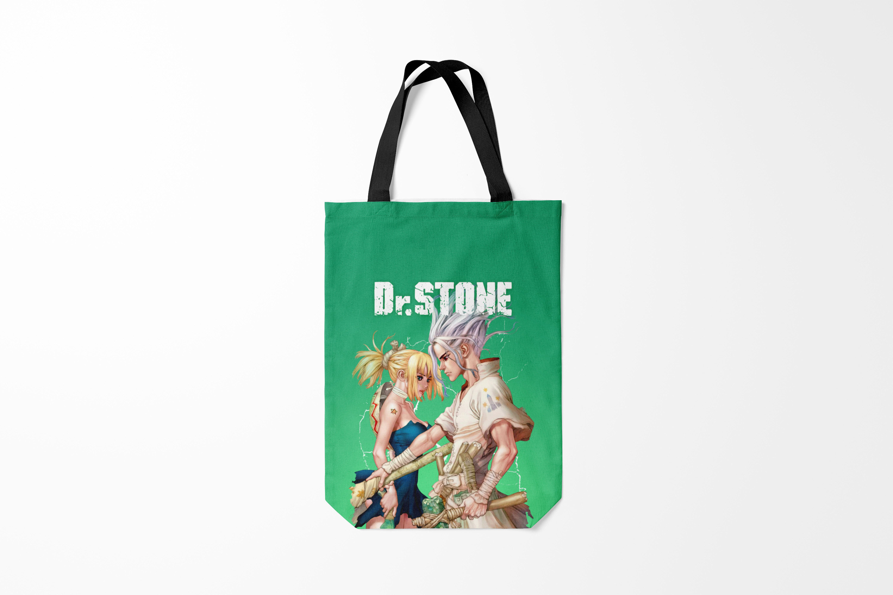

Сумка шoппер унисекс Burnettie Доктор Стоун Dr. Stone,, Доктор Стоун Dr. Stone