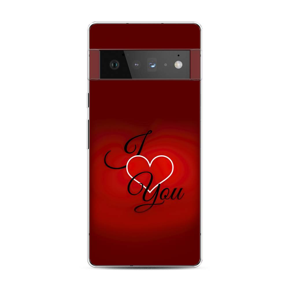 

Чехол Awog на Google Pixel 6 Pro "I love you 3", Разноцветный, 270950-6