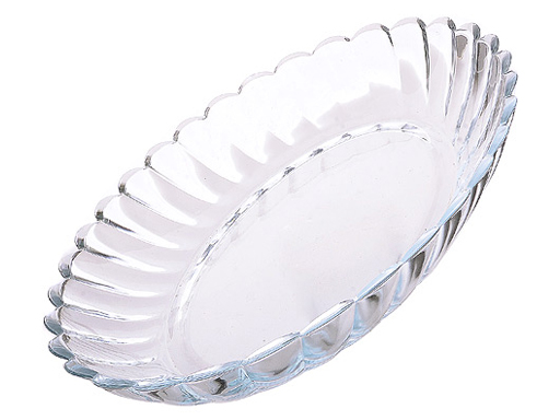 

Блюдо-лодочка стеклянное Sarina 823-1 п8107 32,8*24,5*5 см, Прозрачный