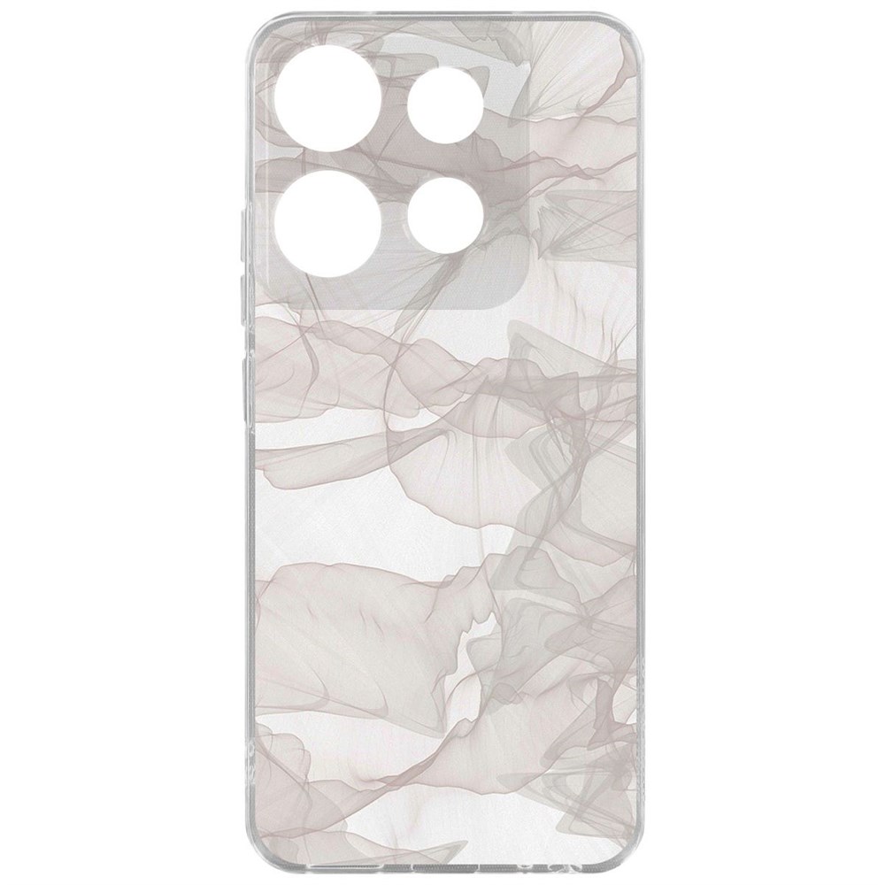 

Чехол-накладка Krutoff Clear Case Абстракт 3 для Tecno Pop 7, Прозрачный
