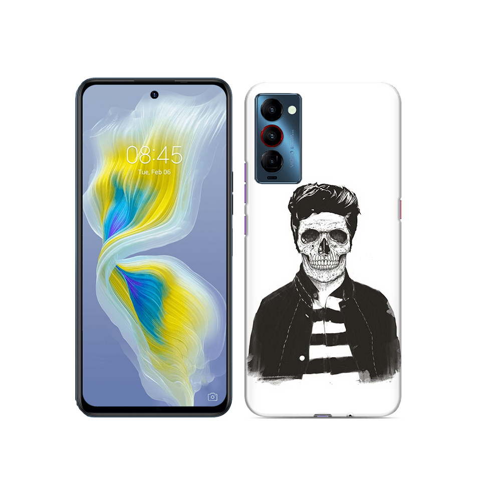 

Чехол MyPads Tocco для Tecno Camon 18 скелет, Прозрачный, Tocco