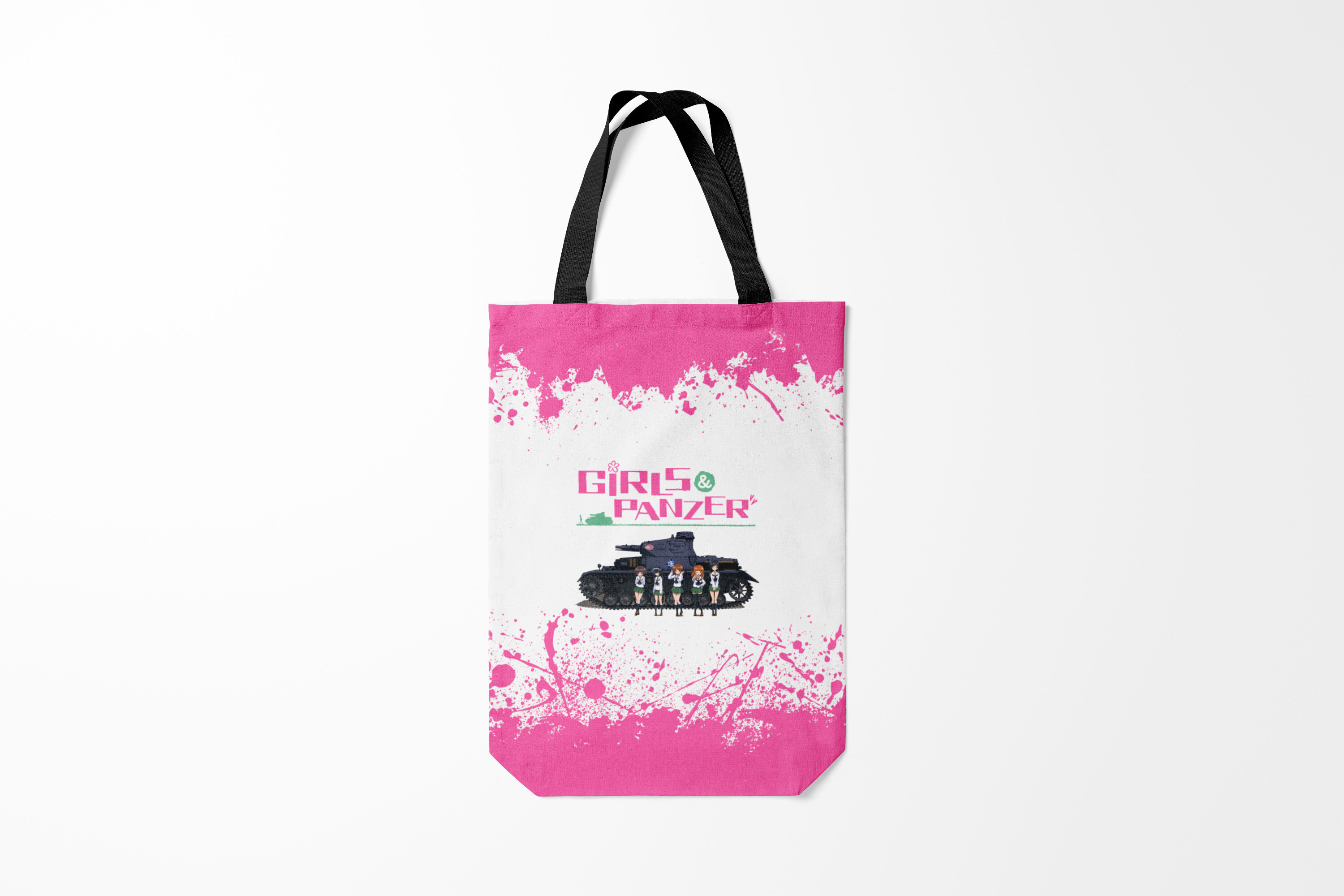 

Сумка шoппер унисекс Burnettie Девушки и танки Pink Z, розовый, Девушки и танки Pink Z