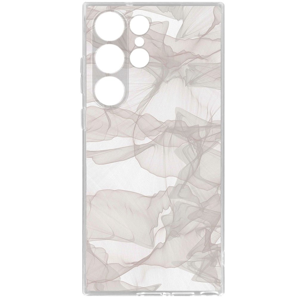 

Чехол-накладка Krutoff Clear Case Абстракт 3 для Samsung Galaxy S23 Ultra, Прозрачный