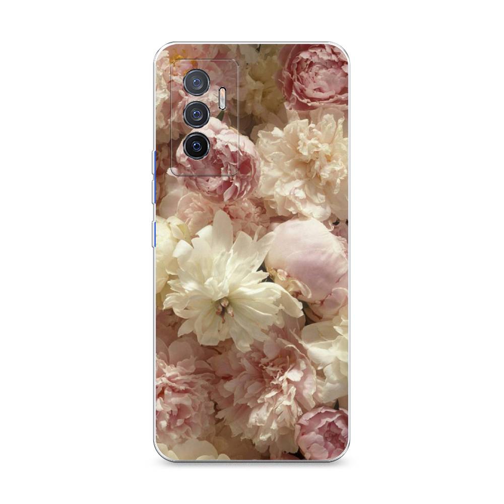 

Чехол Awog на Vivo V23e/Y75 4G "Пионы светлые", Разноцветный, 267050-8