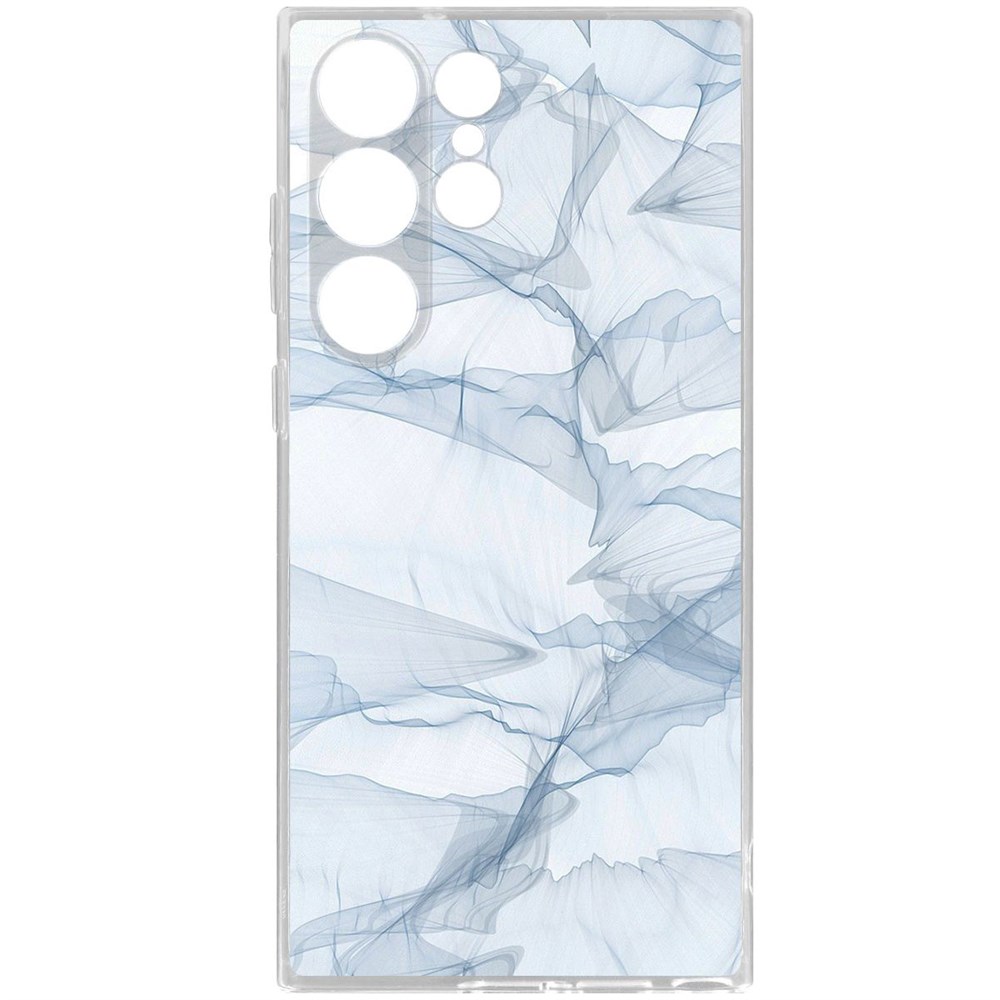 

Чехол-накладка Krutoff Clear Case Абстракт 10 для Samsung Galaxy S23 Ultra, Прозрачный