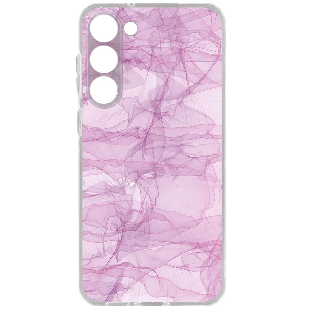 

Чехол-накладка Krutoff Clear Case Абстракт 4 для Samsung Galaxy S23+, Прозрачный