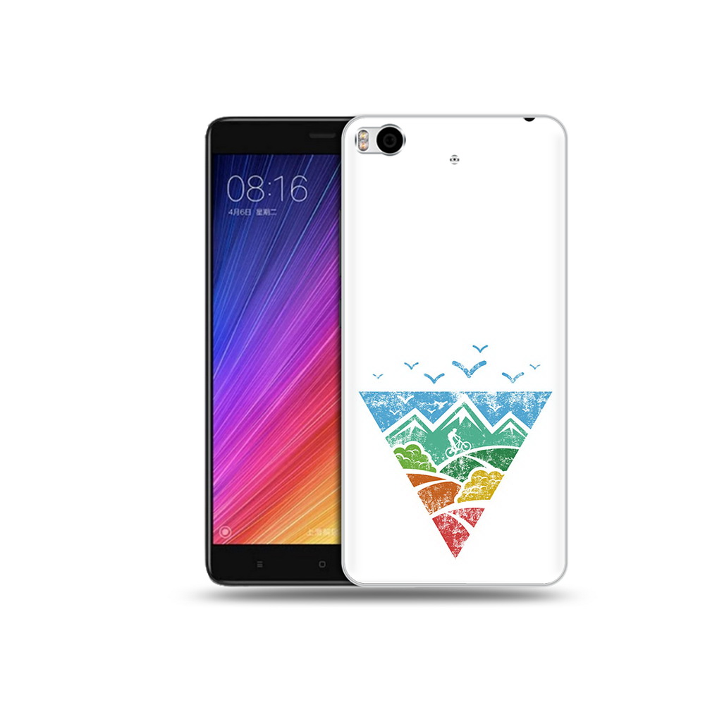 

Чехол MyPads Tocco для Xiaomi Mi 5S Лес земля море чайки (PT91899.330.105), Прозрачный, Tocco