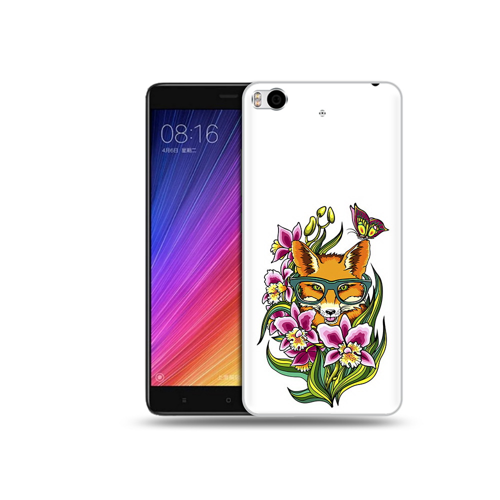 

Чехол MyPads Tocco для Xiaomi Mi 5S Лиса в цветах (PT91899.330.108), Прозрачный, Tocco