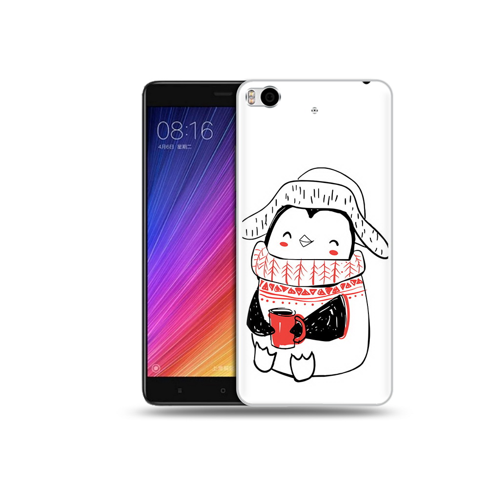 

Чехол MyPads Tocco для Xiaomi Mi 5S Милый пингвин (PT91899.330.115), Прозрачный, Tocco