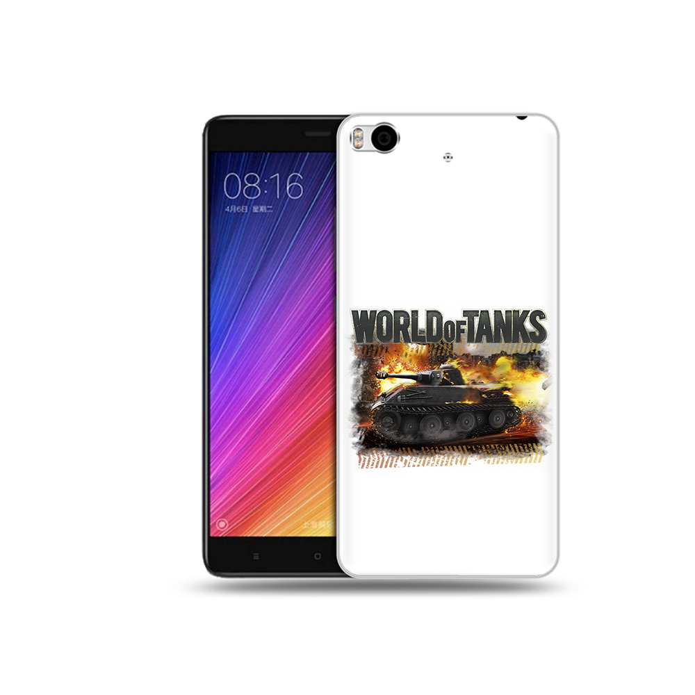 

Чехол MyPads Tocco для Xiaomi Mi 5S Мир танков-2 (PT91899.330.118), Прозрачный, Tocco