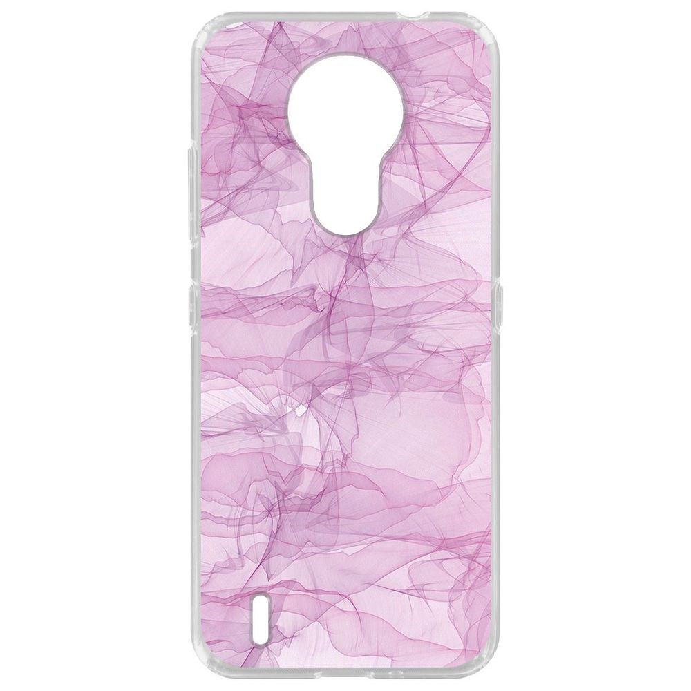 

Чехол-накладка Krutoff Clear Case Абстракт 4 для Nokia 1.4, Прозрачный