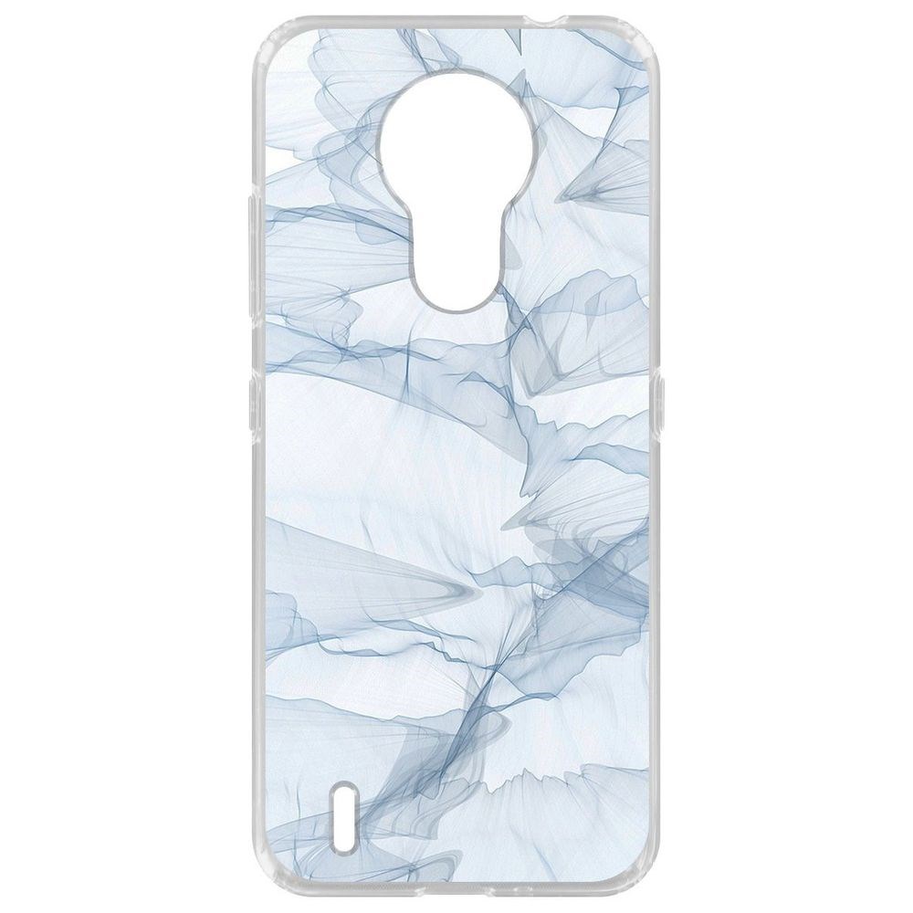 

Чехол-накладка Krutoff Clear Case Абстракт 10 для Nokia 1.4, Прозрачный