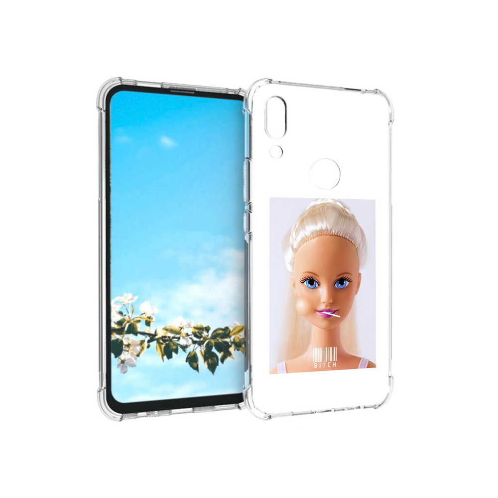 

Чехол MyPads Tocco для Huawei P Smart Z барби, Прозрачный, Tocco