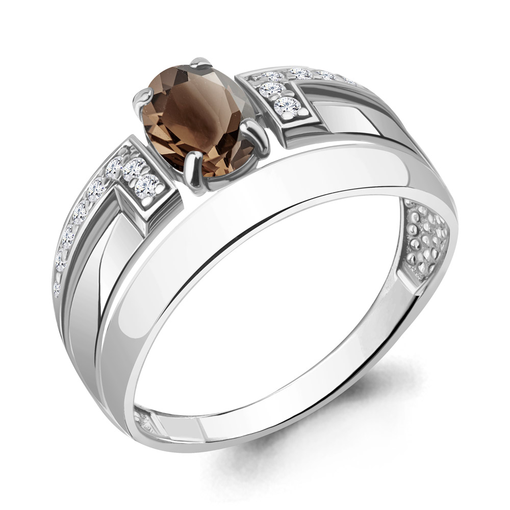 

Кольцо из серебра р. 17,5 AQUAMARINE 6977701А_925_р, 6977701А_925_р