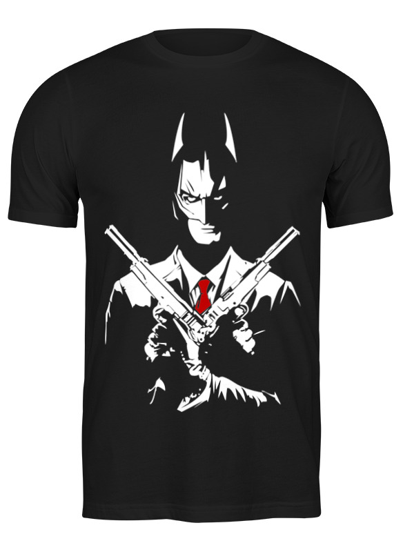 

Футболка мужская Printio Batman x hitman черная XL, Черный, Batman x hitman