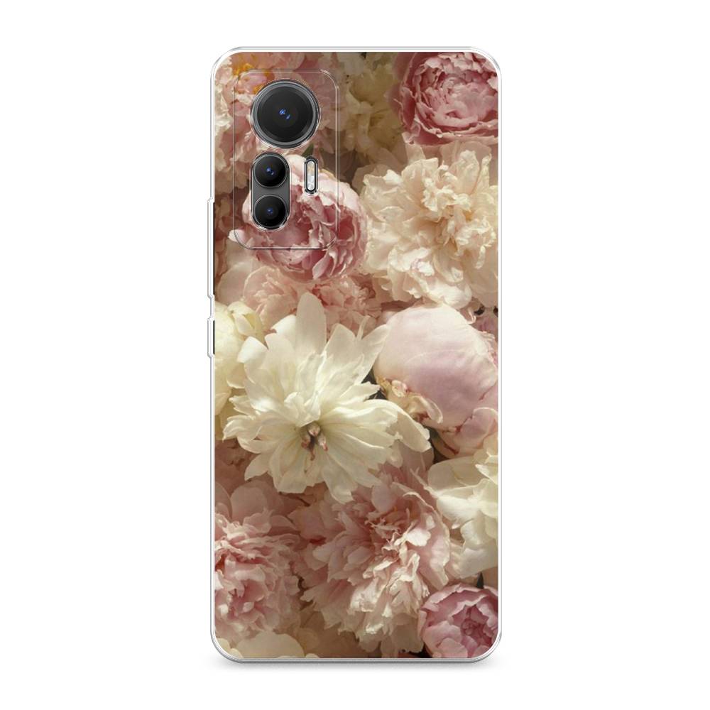 

Чехол Awog на Xiaomi 12 Lite "Пионы светлые", Разноцветный, 315050-8