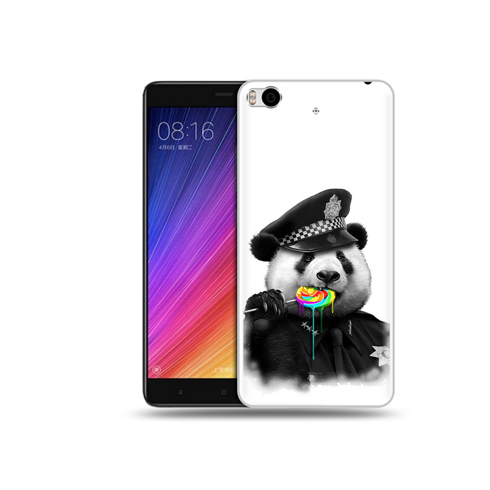 

Чехол MyPads Tocco для Xiaomi Mi 5S Панда полиция (PT91899.330.130), Прозрачный, Tocco