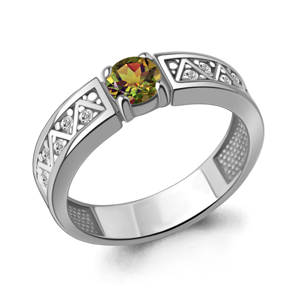 

Кольцо из серебра р. 19,5 AQUAMARINE 6979919А_925_р, 6979919А_925_р