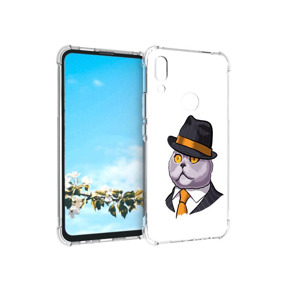 

Чехол MyPads Tocco для Huawei P Smart Z британец, Прозрачный, Tocco
