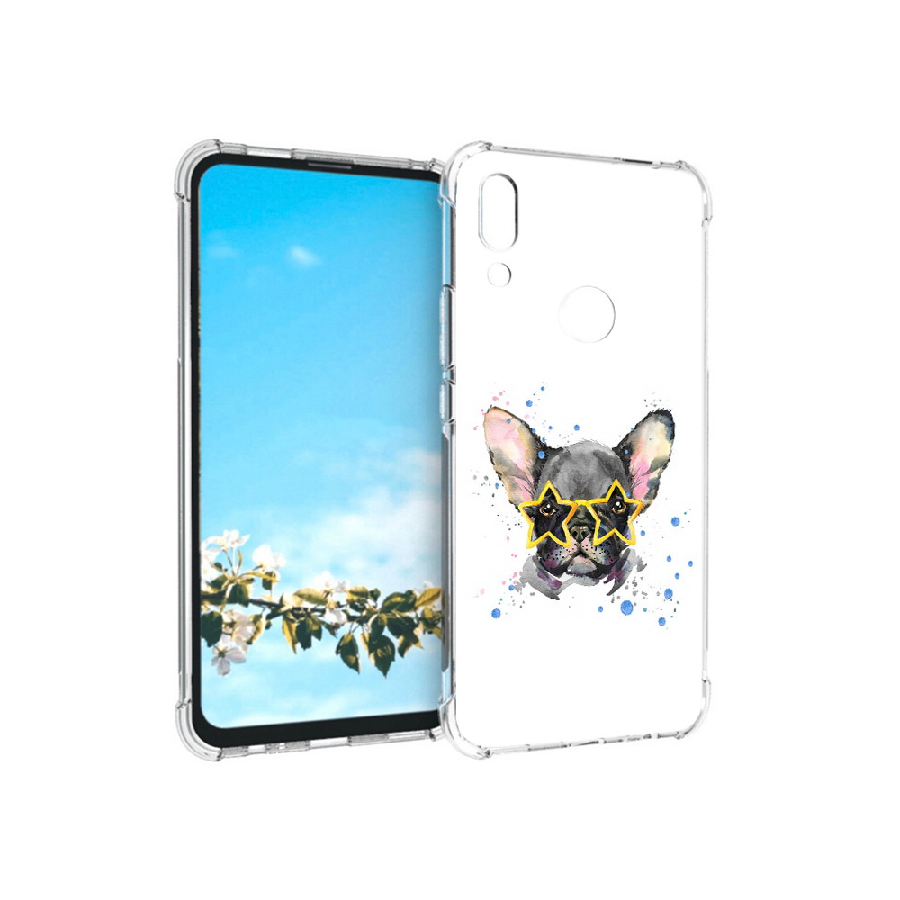 Чехол MyPads Tocco для Huawei P Smart Z буля в очках