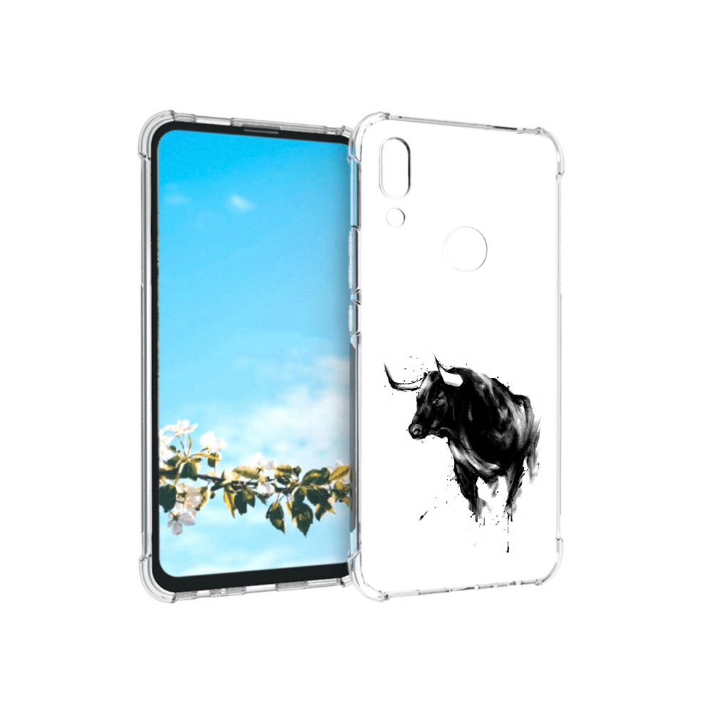 

Чехол MyPads Tocco для Huawei P Smart Z бык, Прозрачный, Tocco