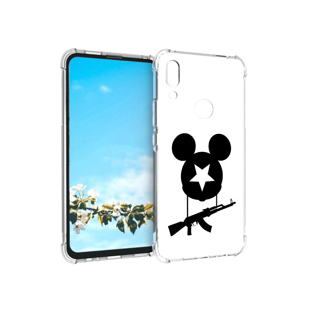 

Чехол MyPads Tocco для Huawei P Smart Z АК Микки, Прозрачный, Tocco