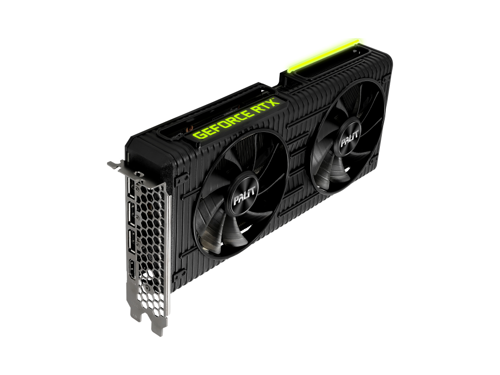 Видеокарта Palit NVIDIA GeForce RTX 3060 Ti Dual (NE6306T019P2-190AD V1 LHR)