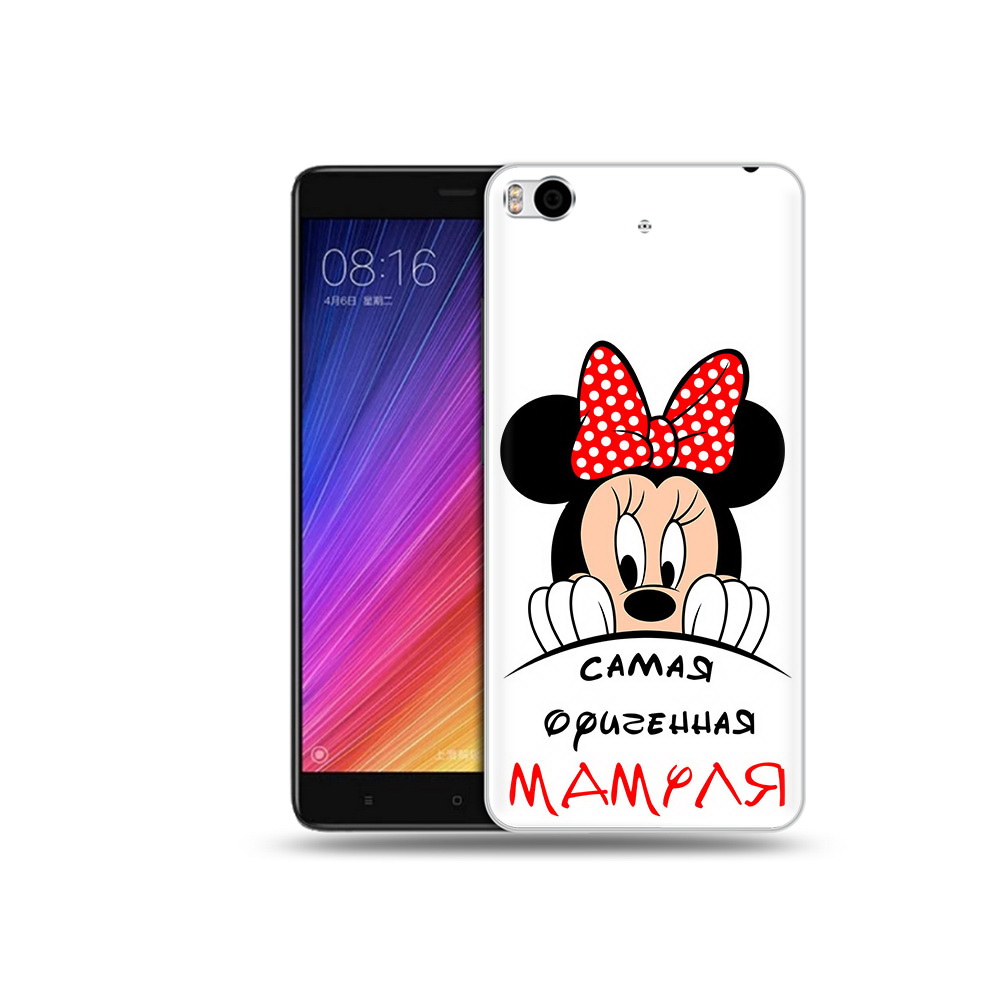 

Чехол MyPads Tocco для Xiaomi Mi 5S Самая лучшая мамуля Мини Маус (PT91899.330.152), Прозрачный, Tocco