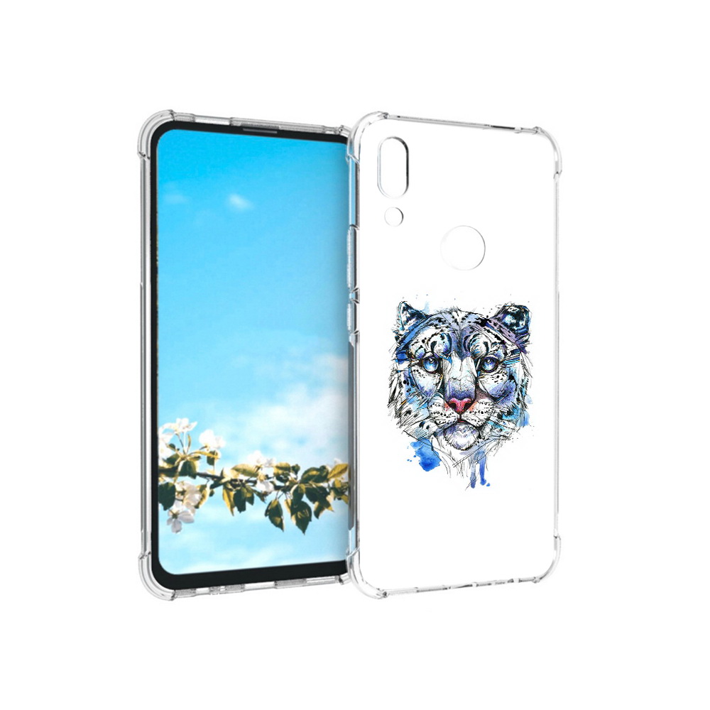 

Чехол MyPads Tocco для Huawei P Smart Z водяной тигр, Прозрачный, Tocco