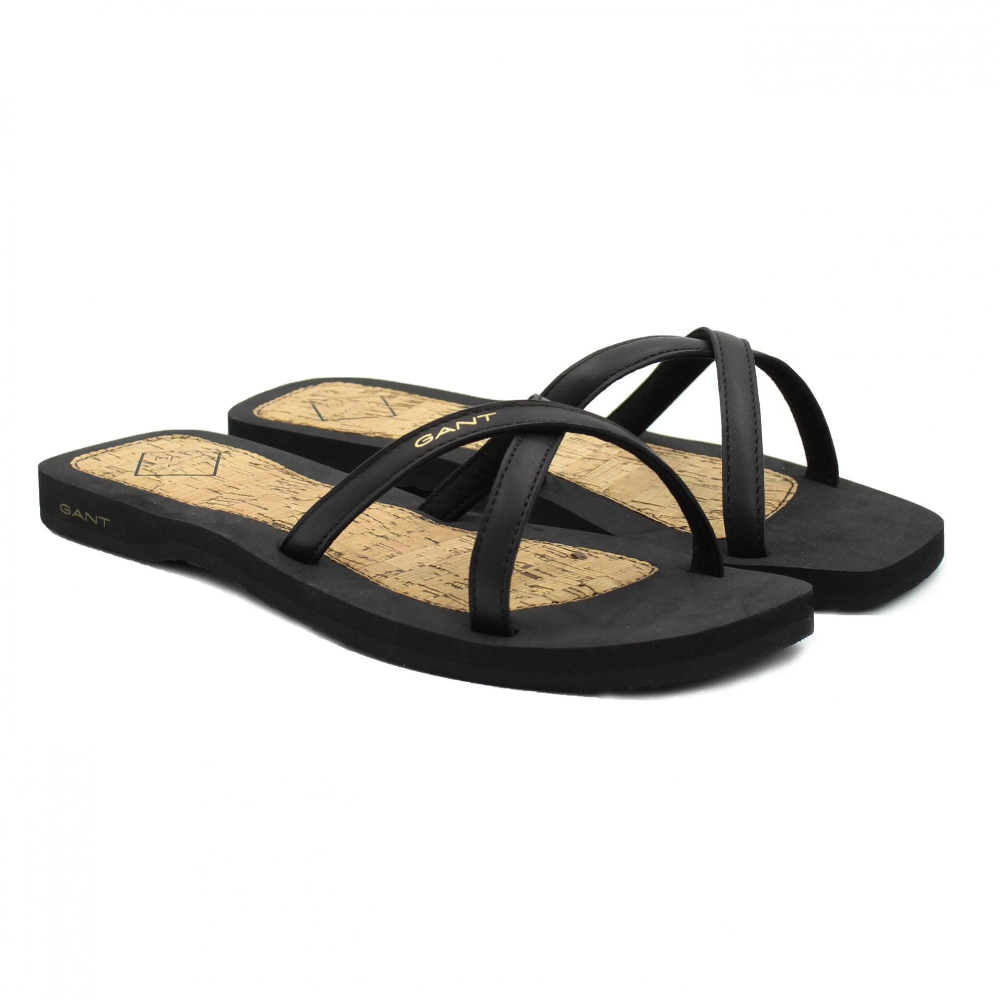 

Шлепанцы женские GANT LIMESEA 22591608 черные 40 EU, LIMESEA 22591608