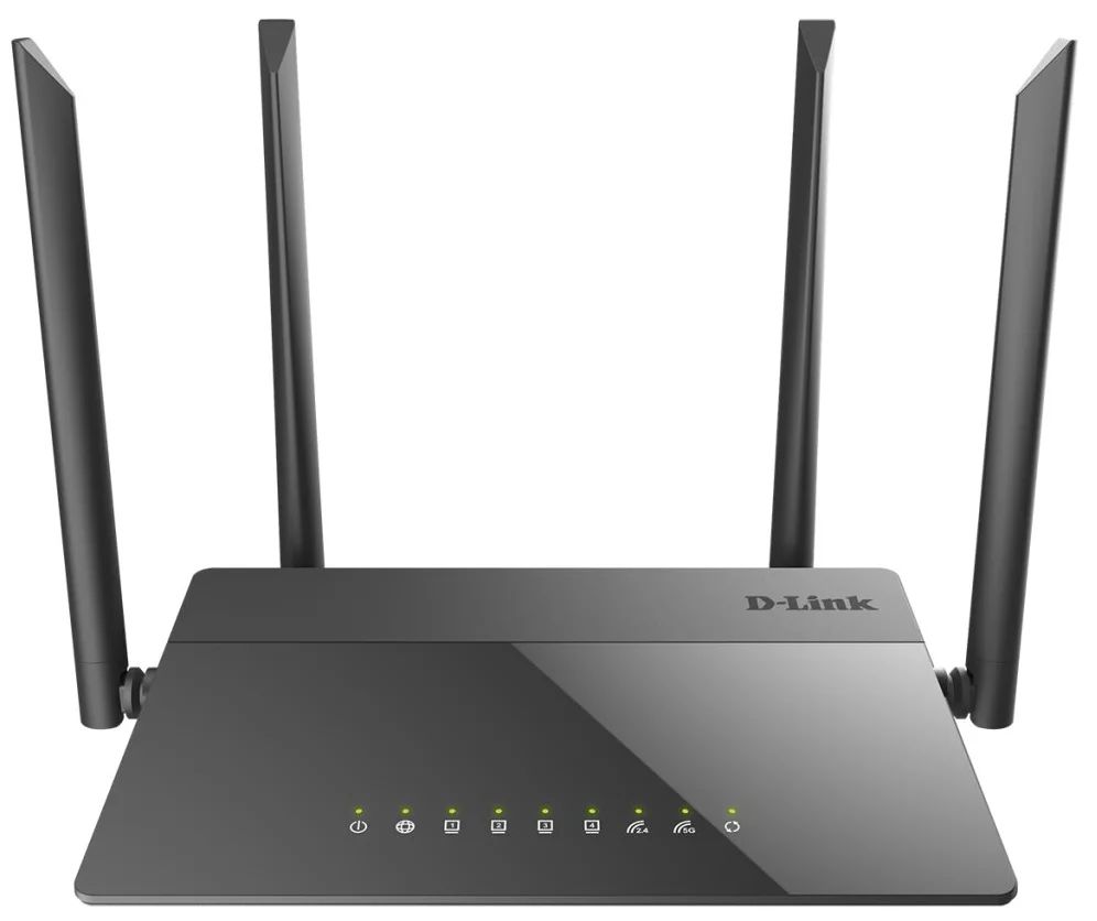 Маршрутизатор D-Link DIR-841 (DIR-841/RU/A1) AC1200 черный, Wi-fi роутер