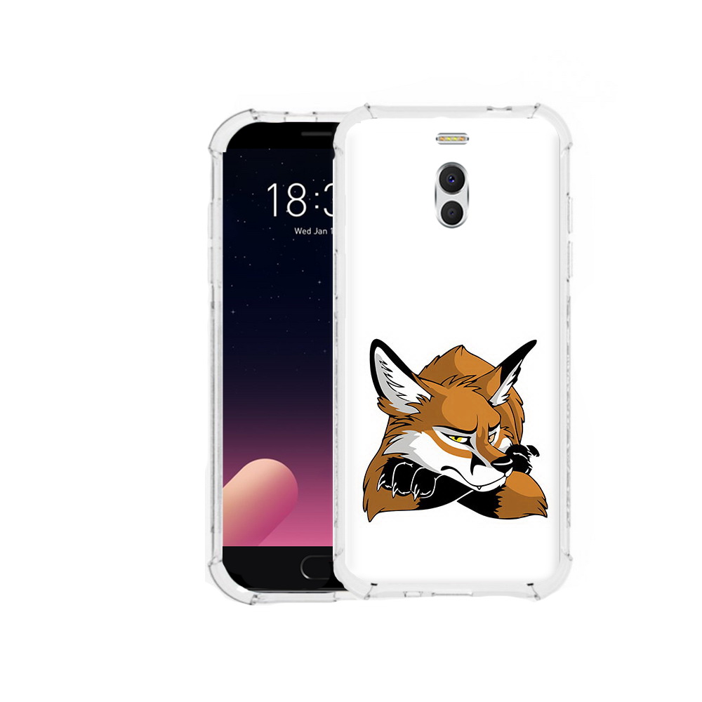 

Чехол MyPads Tocco для Meizu M6 Note фокс, Прозрачный, Tocco
