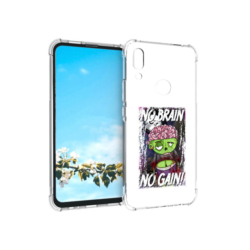 

Чехол MyPads Tocco для Huawei P Smart Z глупый зомби, Прозрачный, Tocco