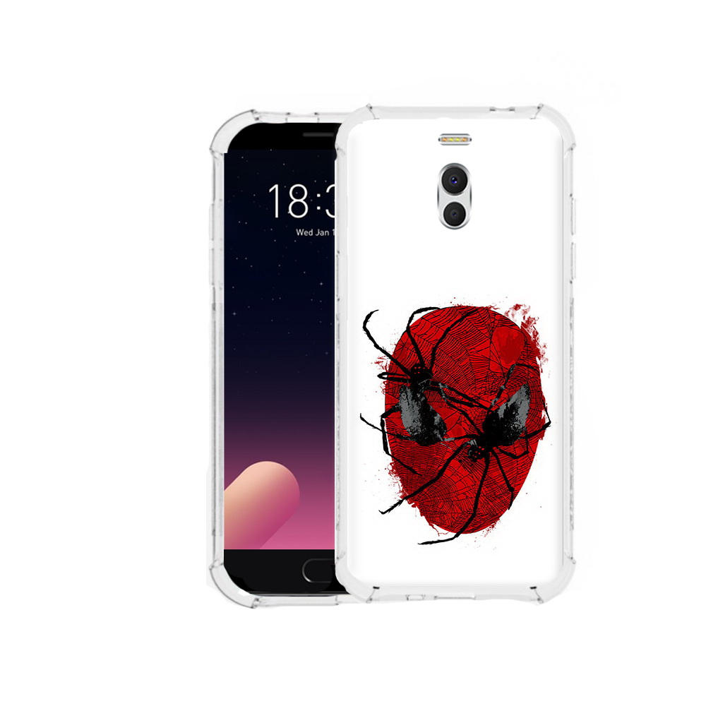 

Чехол MyPads Tocco для Meizu M6 Note человек паук, Прозрачный, Tocco
