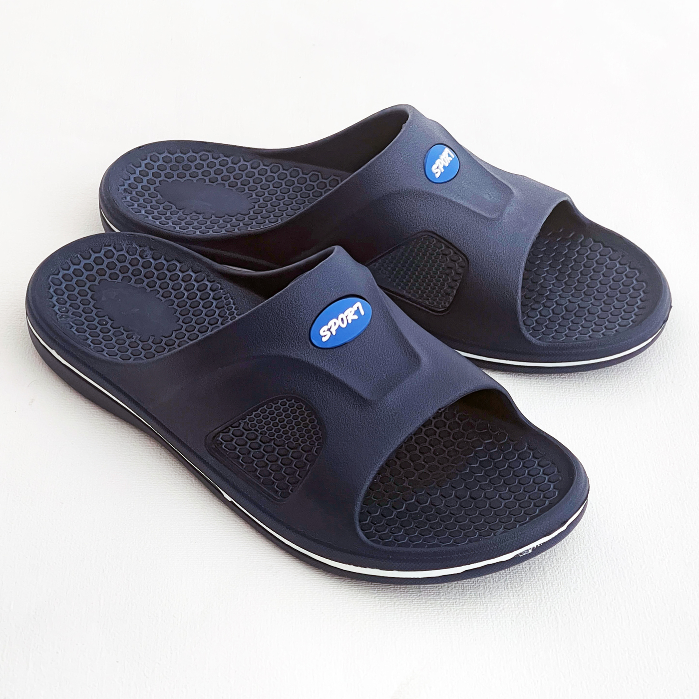 

Шлепанцы мужские Сигма-ЭВА 430072115 синие 42-43 RU, 430072115