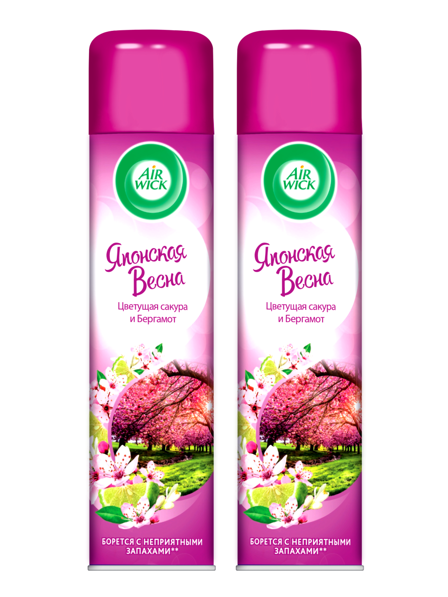 

Освежитель воздуха Air Wick Японская весна Цветущая сакура и Бергамот, 9745