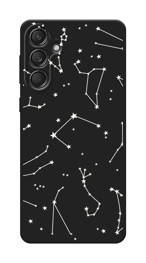 

Чехол Awog 2109652-1 для Samsung Galaxy M55 "Созвездия", Прозрачный;серый;бежевый, 2109652-1