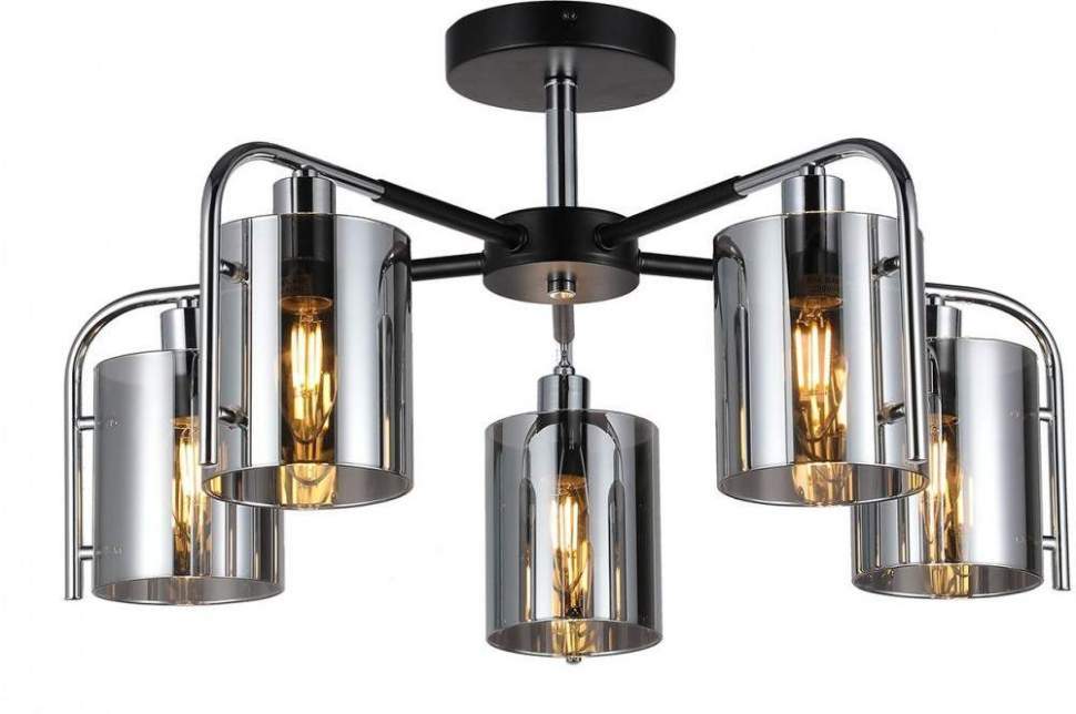 

Люстра потолочная Escada на штанге Elegant 671/5P E14x40W Chrome