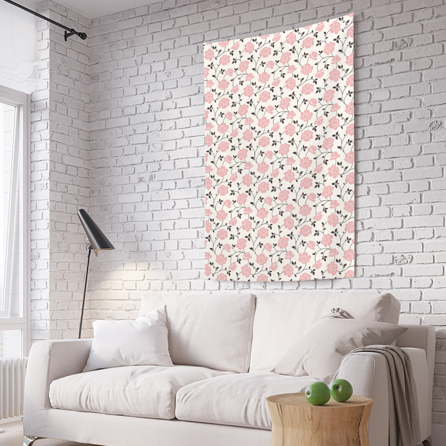 

Вертикальное фотопанно на стену JoyArty Густой розарий 150x200 см, Густой розарий