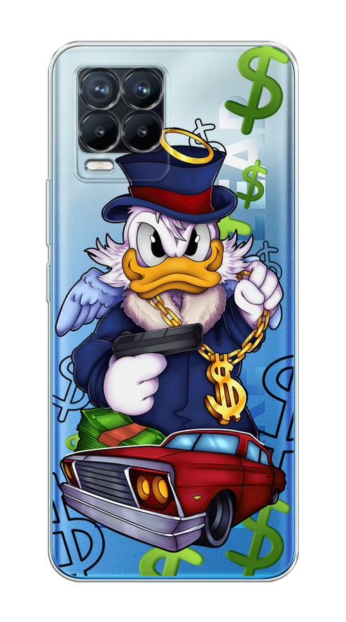 

Чехол на Realme 8/8 Pro "Scrooge McDuck with a Gold Chain", Красный;синий;белый, 255450-6