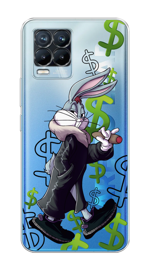 

Чехол на Realme 8/8 Pro "Rich Bugs Bunny", Зеленый;черный;голубой, 255450-6